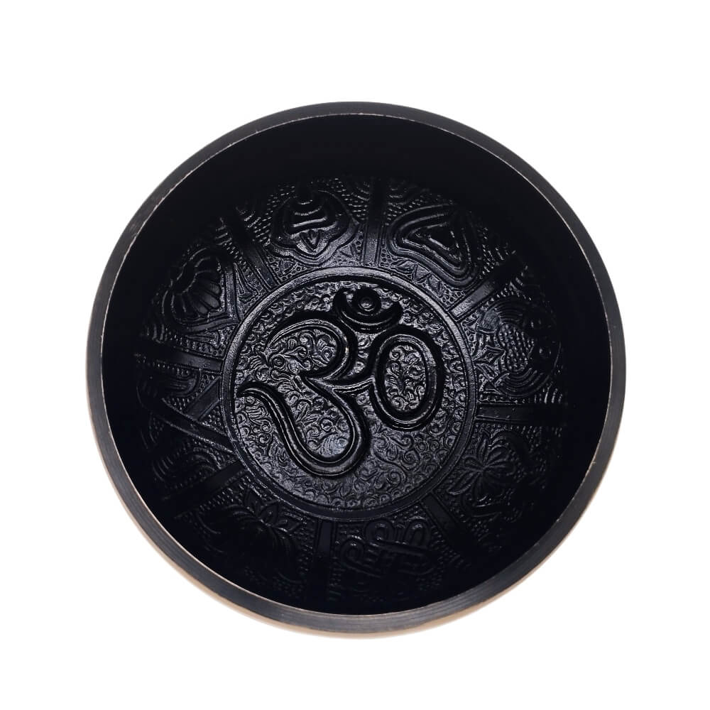 Meditation Singing Bowl Top Inside View