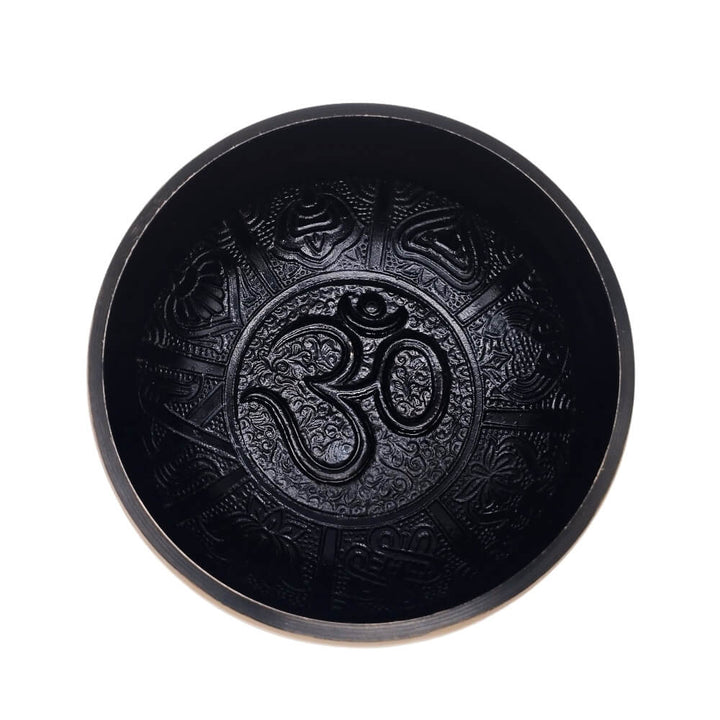 Meditation Singing Bowl Top Inside View
