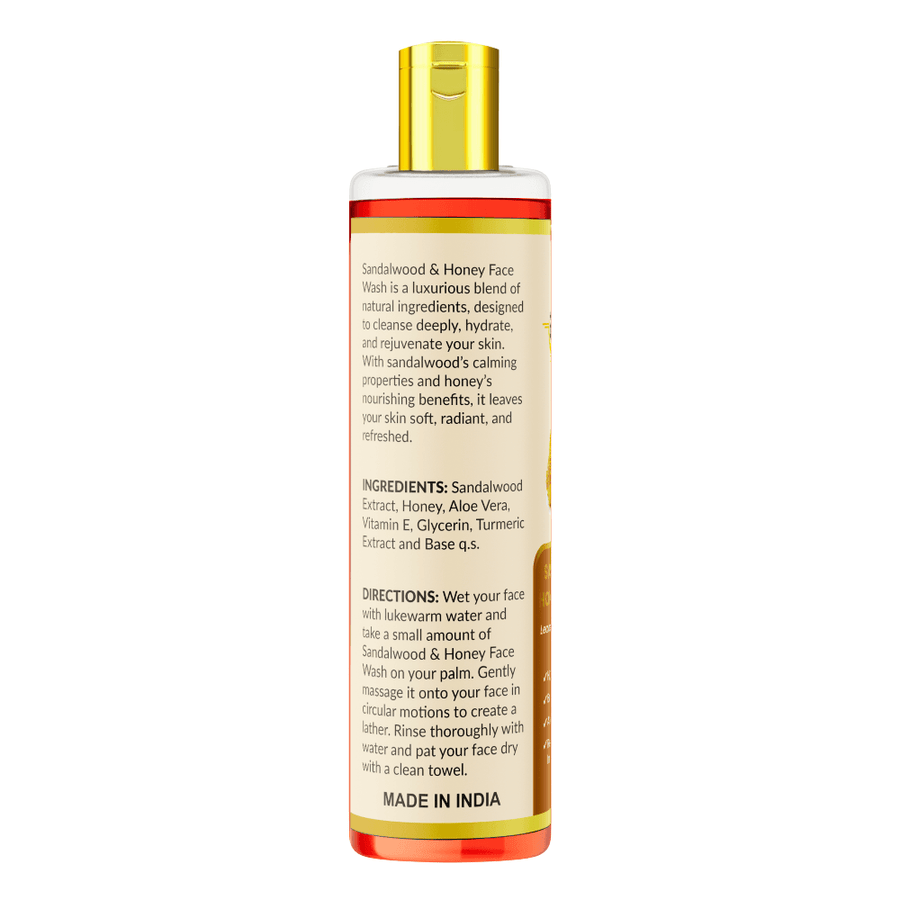 Sandalwood & Honey Face Wash