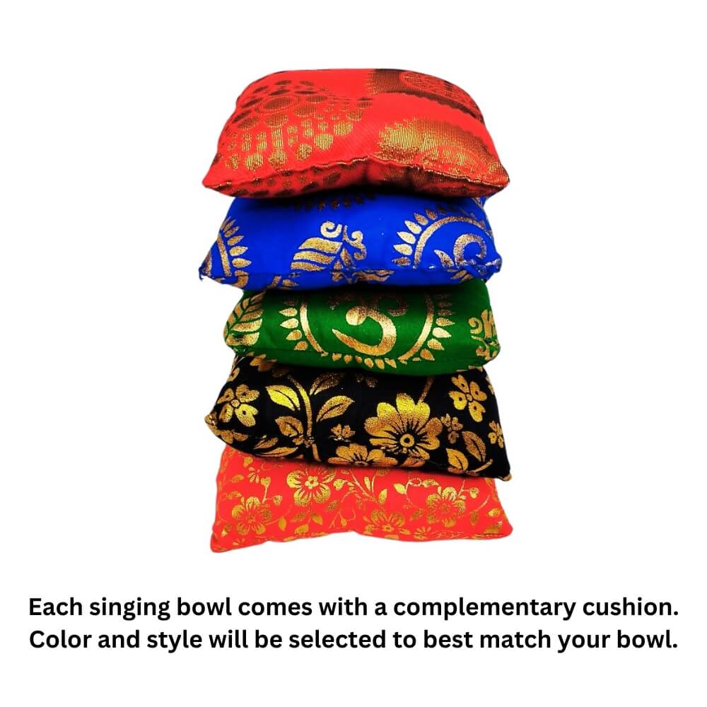 Singing bowl cushions