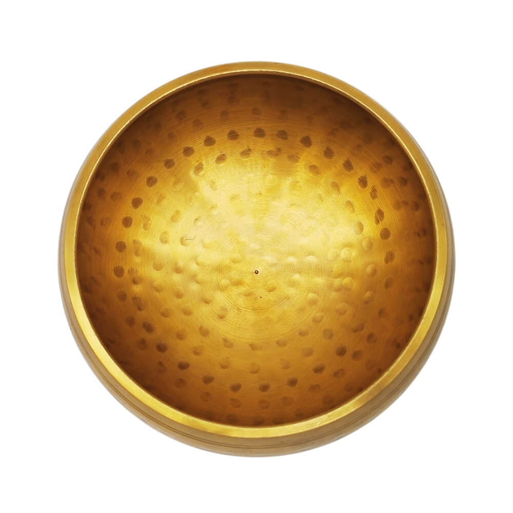 Top inside view of Singing Sound Bowl
